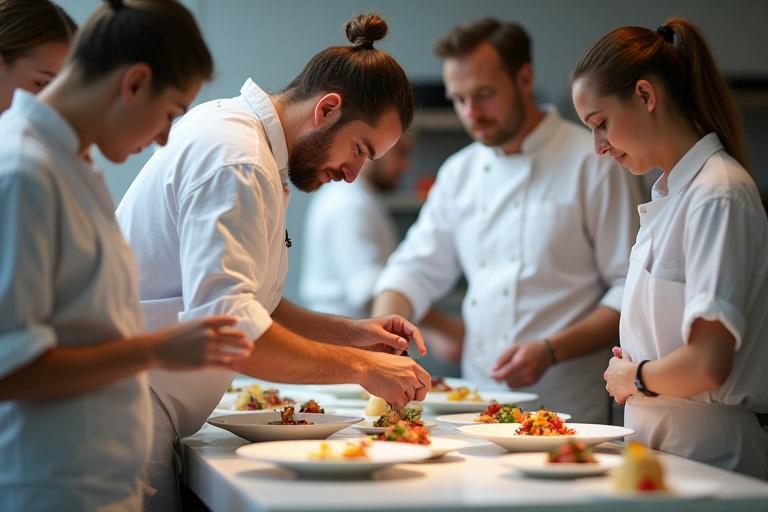 Contemporary Australian cuisine cooking class